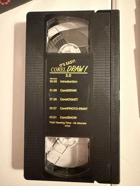CorelDRAW! 3.0 Boxed Complete PC Software Windows Floppy Disk Vintage gallery