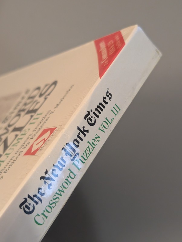 New York Times Crossword Puzzles Vol III - 1984 Sharedata for Commodore - SEALED gallery