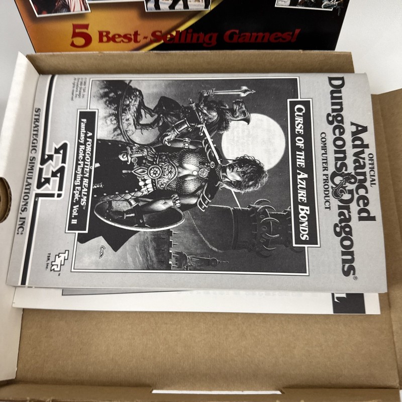 Advanced Dungeons & Dragons Collectors Edition Macintosh Mac Computer 5 Game D&D gallery