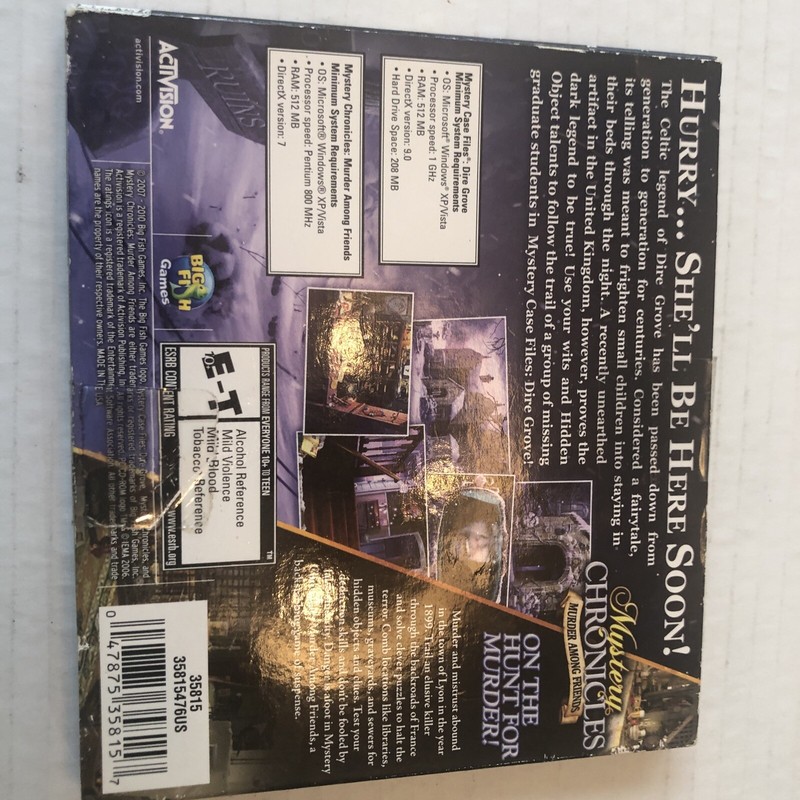 Mystery Case Files 2-Pack Dire Grove and Mystery Chronicles gallery