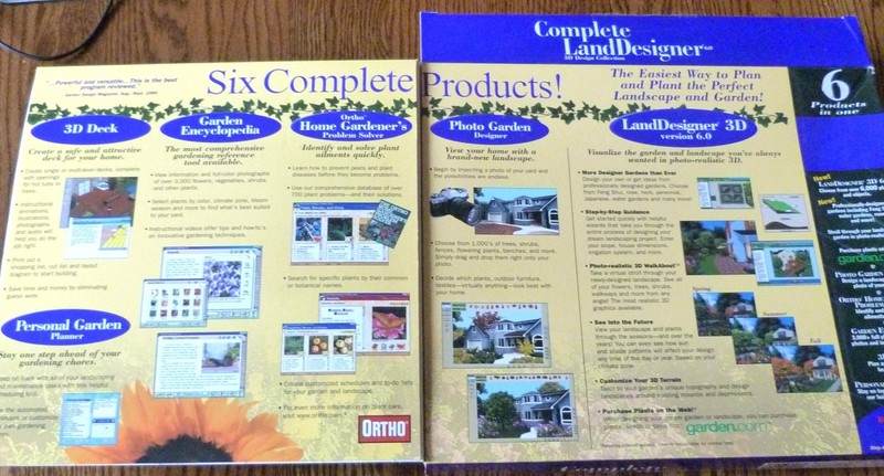 Sierra Home Custom Land Designer 3D Landscaping - 3 CD-ROM Box Set Version 6.0 gallery