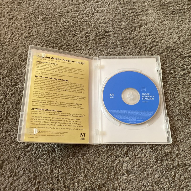 Adobe Acrobat 8 Standard for Windows w/ Serial Number gallery