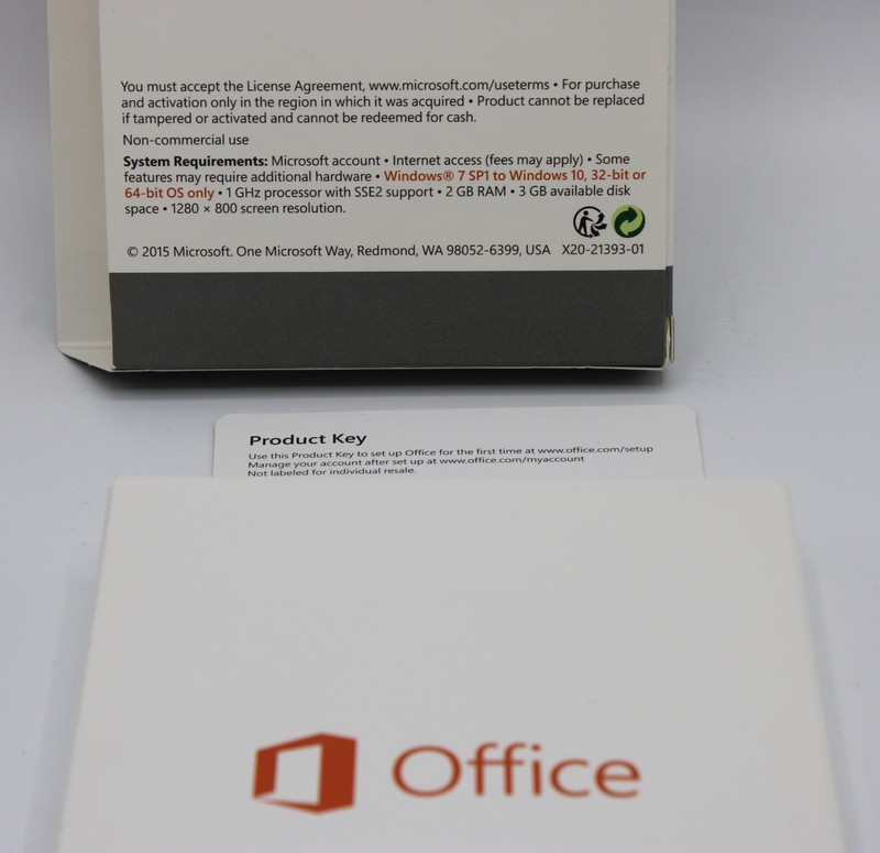 Microsoft Office Home & Student 2016 For 1 Windows PC with product key gallery