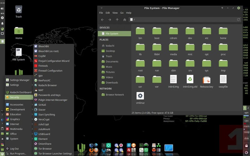 Kodachi Linux OS - LATEST VERSION - USB / LIVE DVD MAC, PC gallery