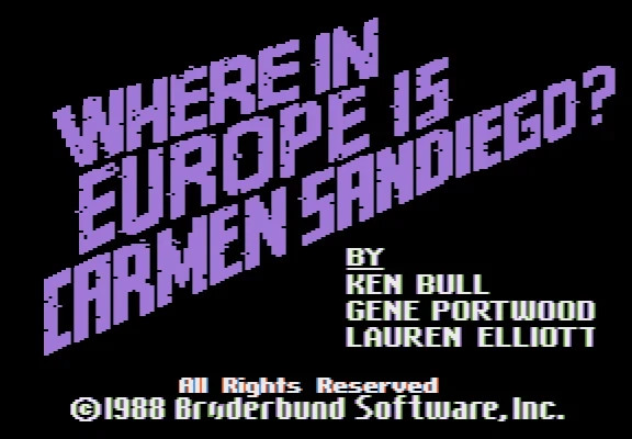 Pick Your CARMEN SANDIEGO - Apple II Games Retro / Vintage Software Floppy 🍎➕🍏 gallery