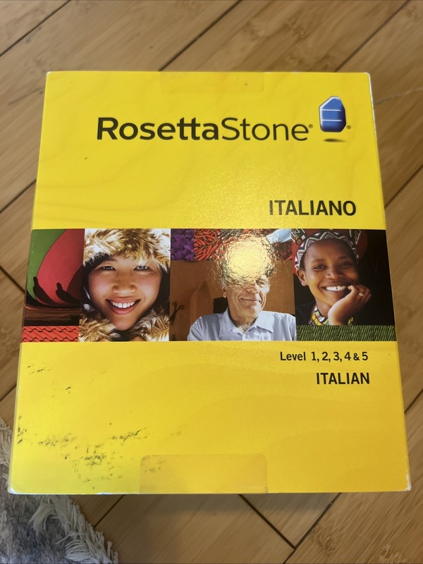 Rosetta Stone Italiano Level 1, 2, 3, 4 & 5 BRAND NEW!