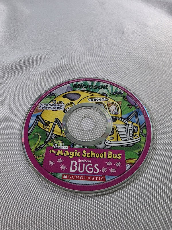 The Magic School Bus Explores Bugs Windows CDROM – DISC ONLY