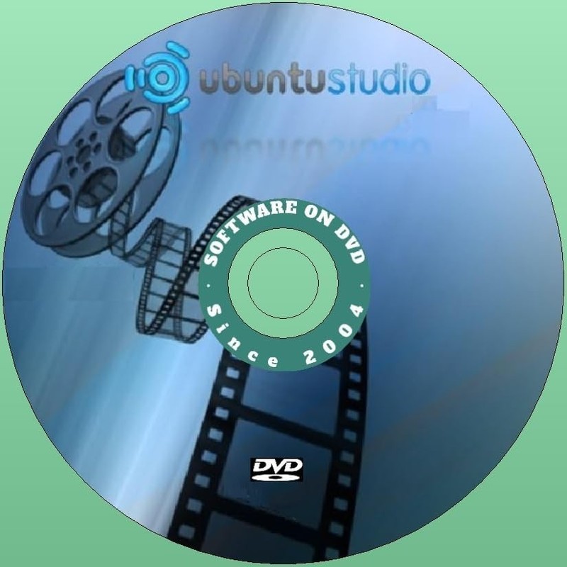 Latest New Release Ubuntu Studio 64 Bit Linux OS Operating System on DVD