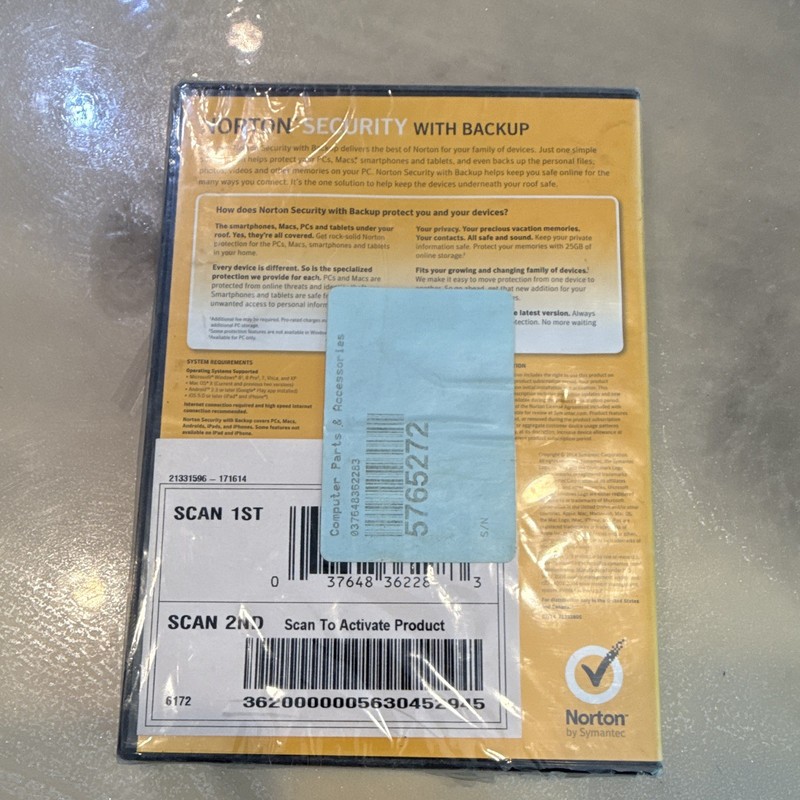 Norton Security with Backup Antivirus/Internet Security 10-Device CD Win/Mac gallery