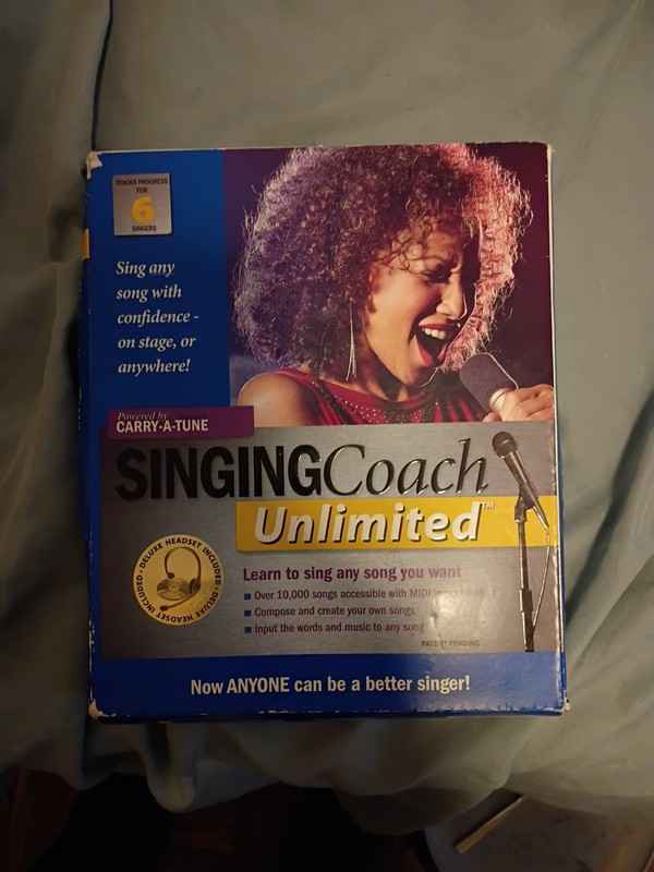 SINGING COACH UNLIMITED ~ CARRY-A-TUNE ~ 2006 Windows XP 2000 ME