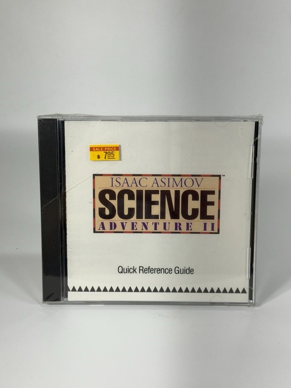 SEALED Isaac Asimov Science Adventure II 2 PC CD 1994 MS-DOS ~ Quick Reference gallery