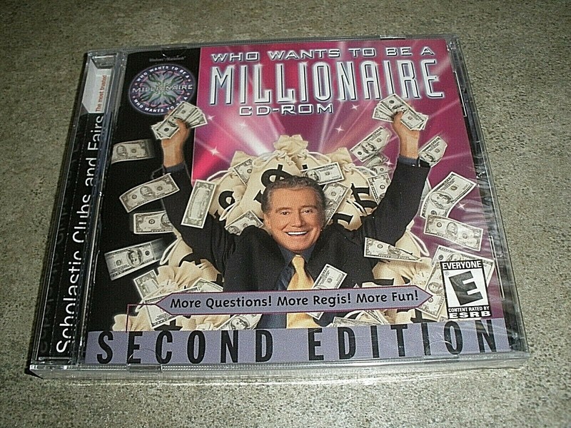 NEW Who Wants to be a Millionaire CD Rom Game WIN/MAC