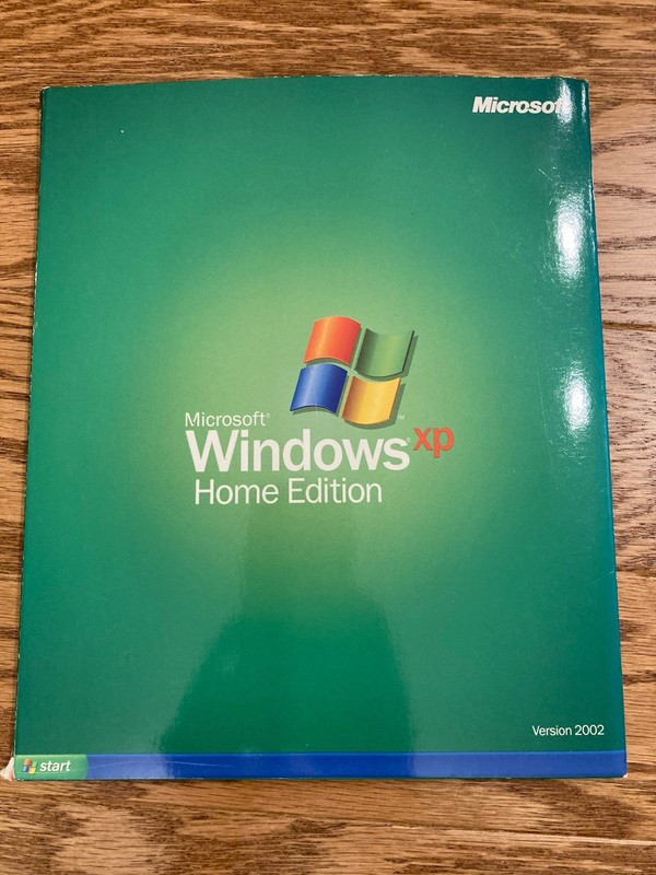 Microsoft Windows XP Home Edition Version 2002 Upgrade with Product Key + Disc gallery