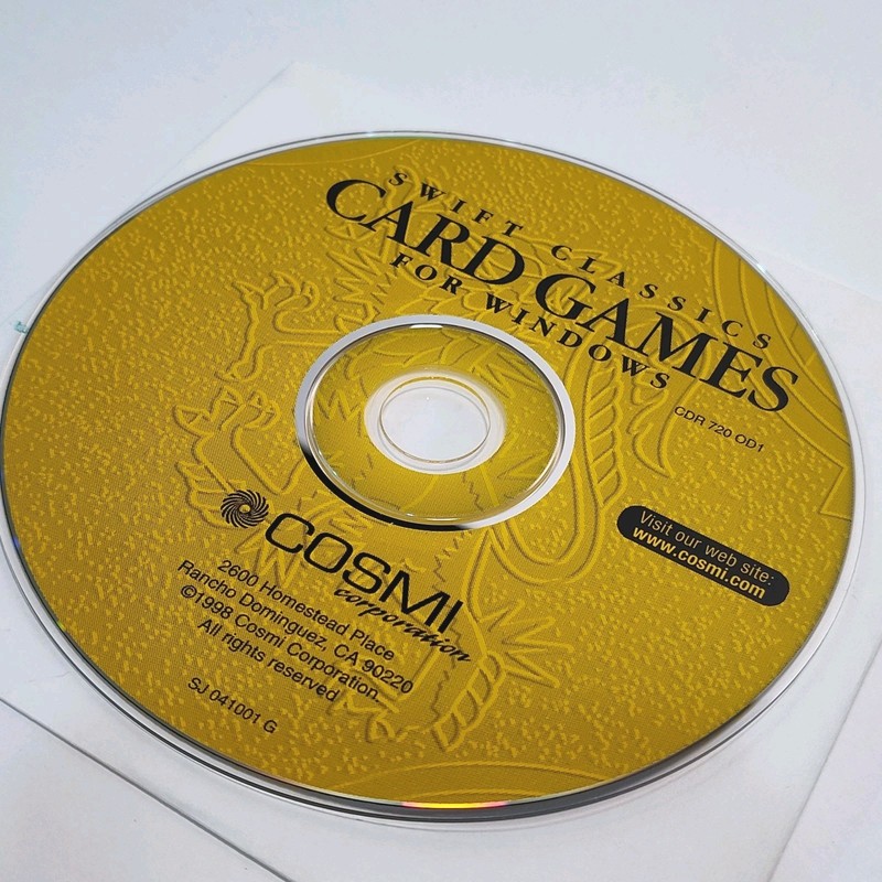 COSMI Swift Classics Games Lot of 8 Windows PC CDROM Pinball Arcade Huey 3 ++ gallery