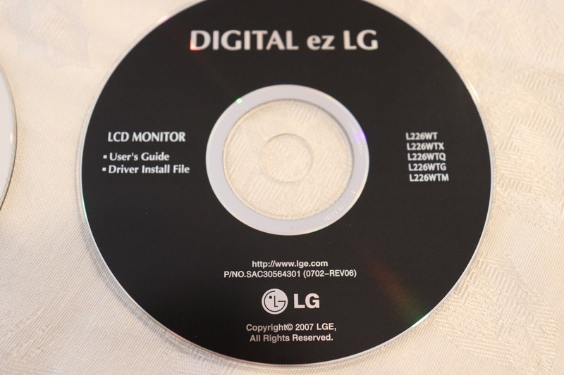 LG DIGITAL ez & Forte Manager LG LCD Monitor drivers & User Manual software CDs gallery