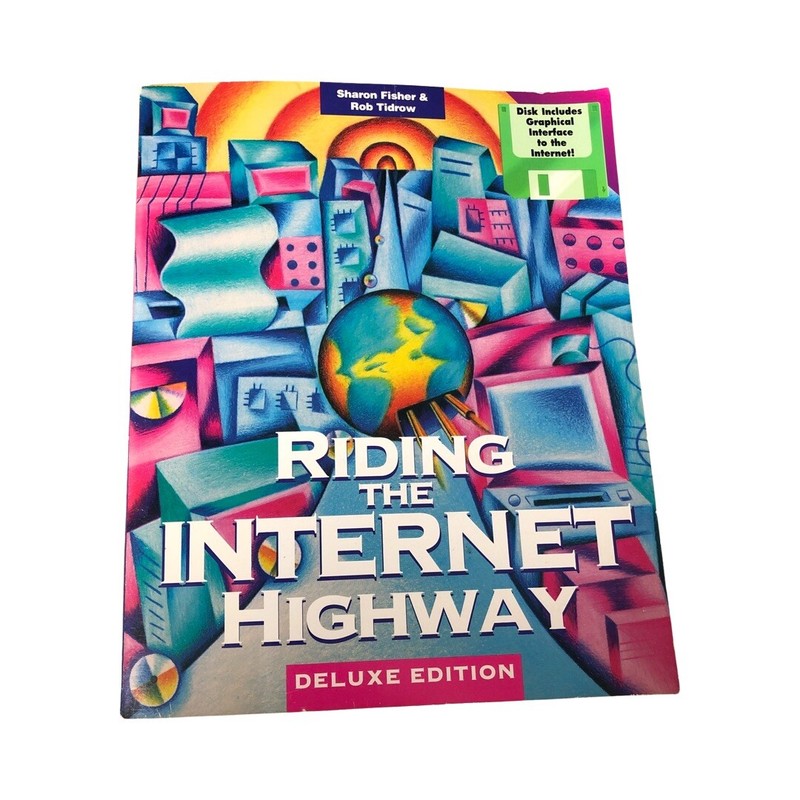 Riding The Internet Highway Vintage Software With Disk 1994 Sharon Fisher Tidrow gallery