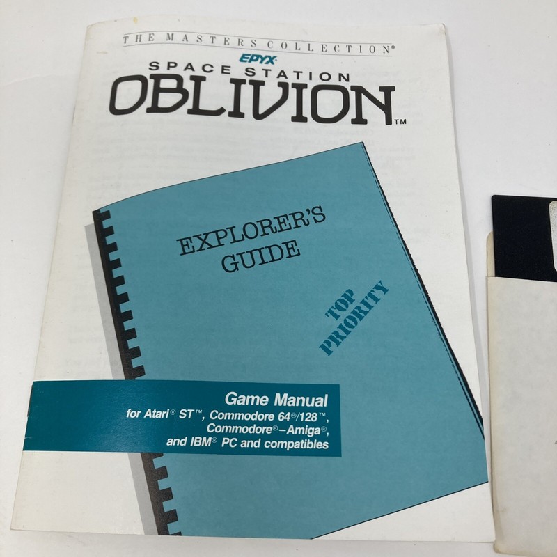 Space Station Oblivion for the Commodore 64 128 Computer c64 gallery