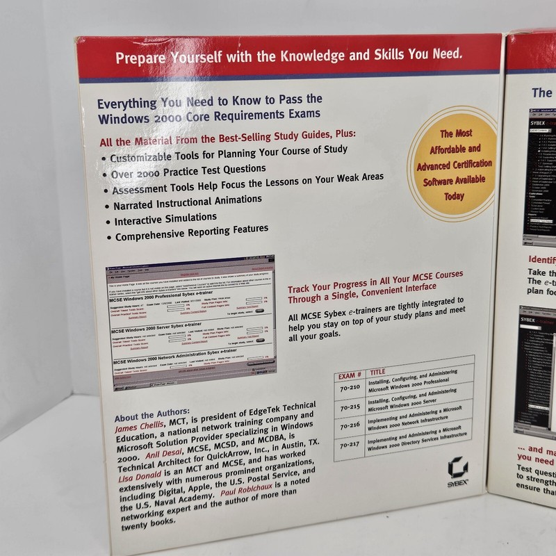 MSCE: Windows 2000 Core Requirements E-Trainer Operating System Software CD gallery