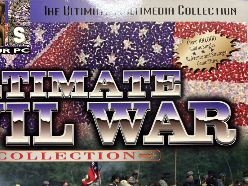 Total Civil War Library 5 CD ROM Set Collectors Edition PC Software Topics NOS gallery
