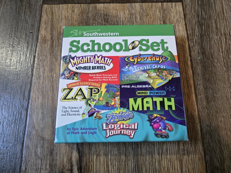 Southwestern School Set Mighty Math Cyberchase ZAP Mind Power Math Zoombini