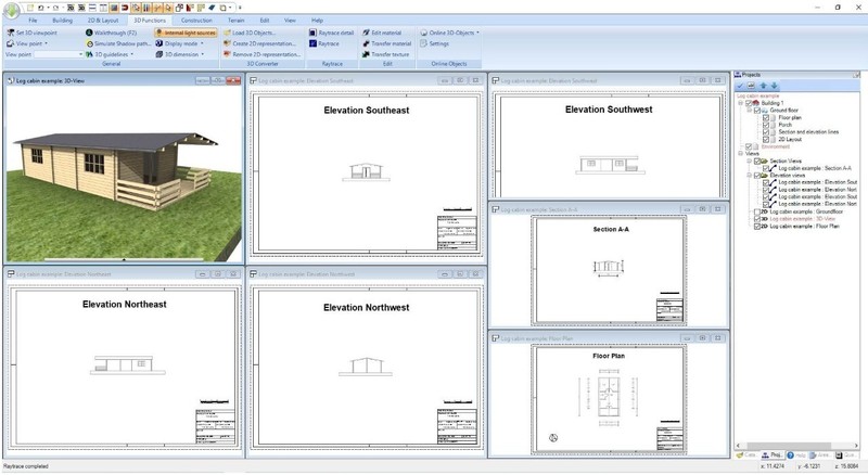 Ashampoo 3D CAD Architecture 11 - Plan your house on your PC - Extended catalogs gallery