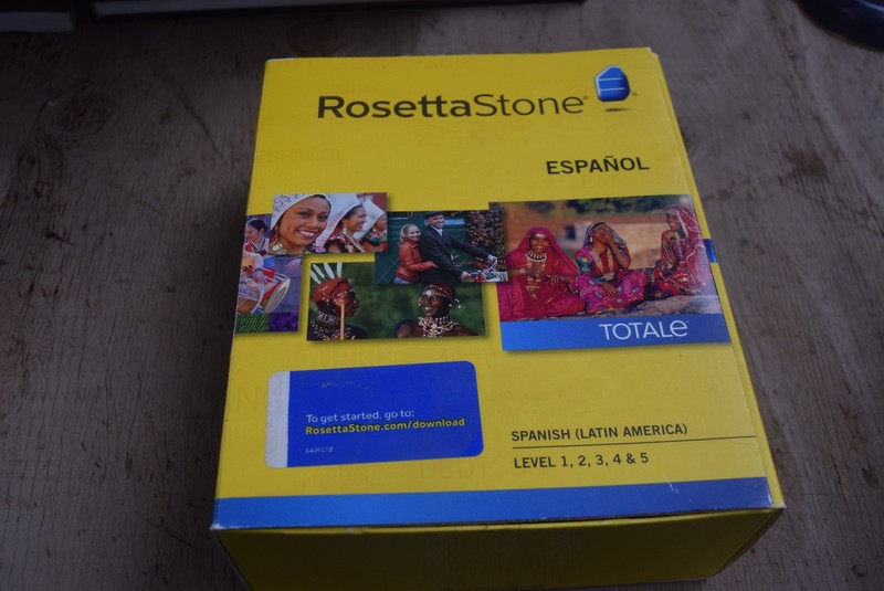 ROSETTA STONE Espanol SPANISH Latin America Level 1 2 3 4 5 Complete Set