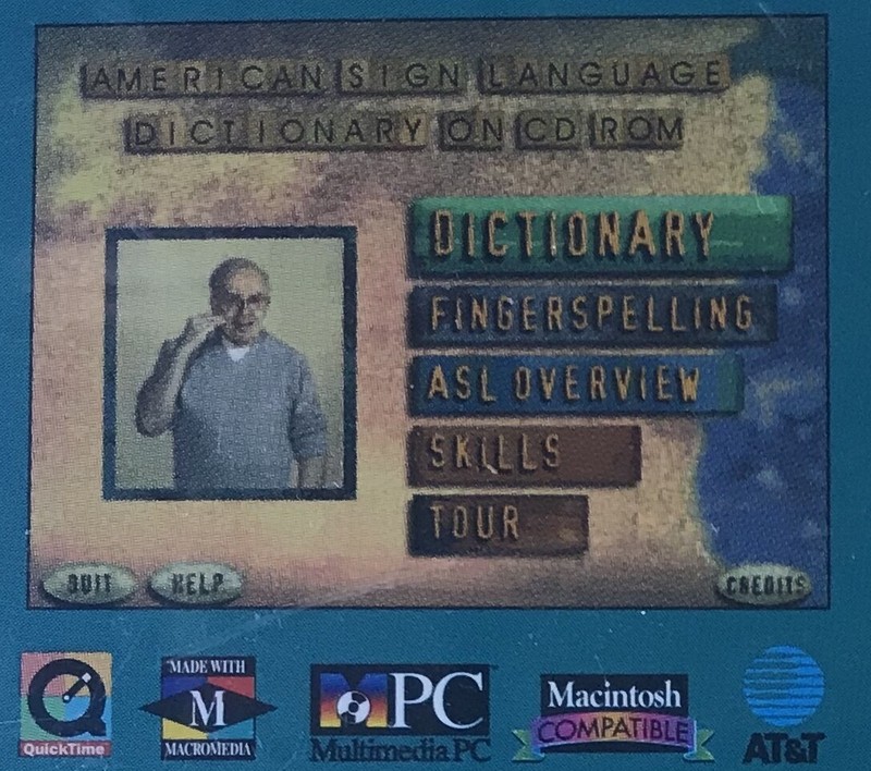 The American Sign Language Dictionary [Win/Mac CD-ROM, 753182040998] gallery