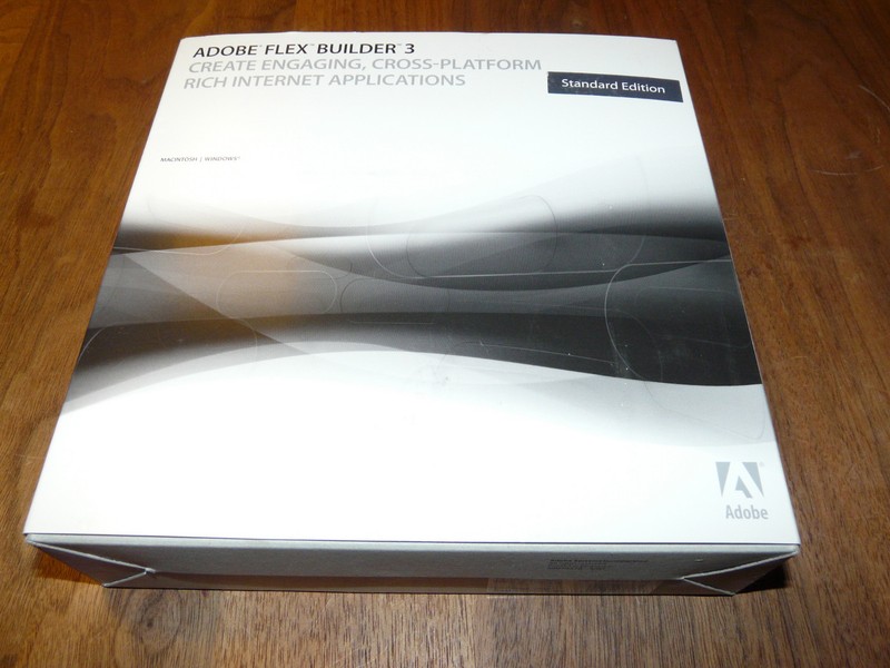 Adobe Flex Builder 3 Standard Edition for Mac Win English retail