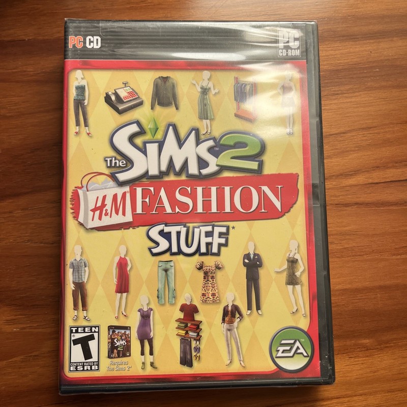 Electronic Arts The Sims 2 H&M Fashion Stuff Brand New SEALED