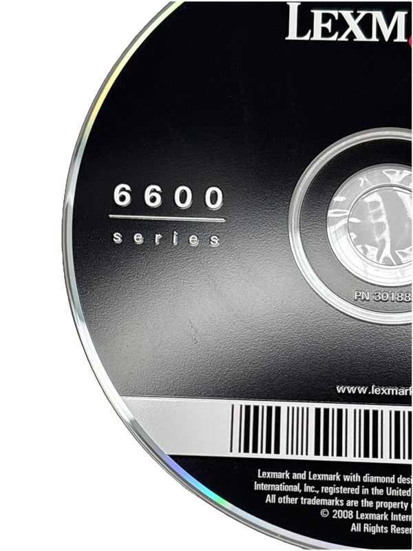 Lexmark 6600 series Printer Installation Software Disk CD gallery