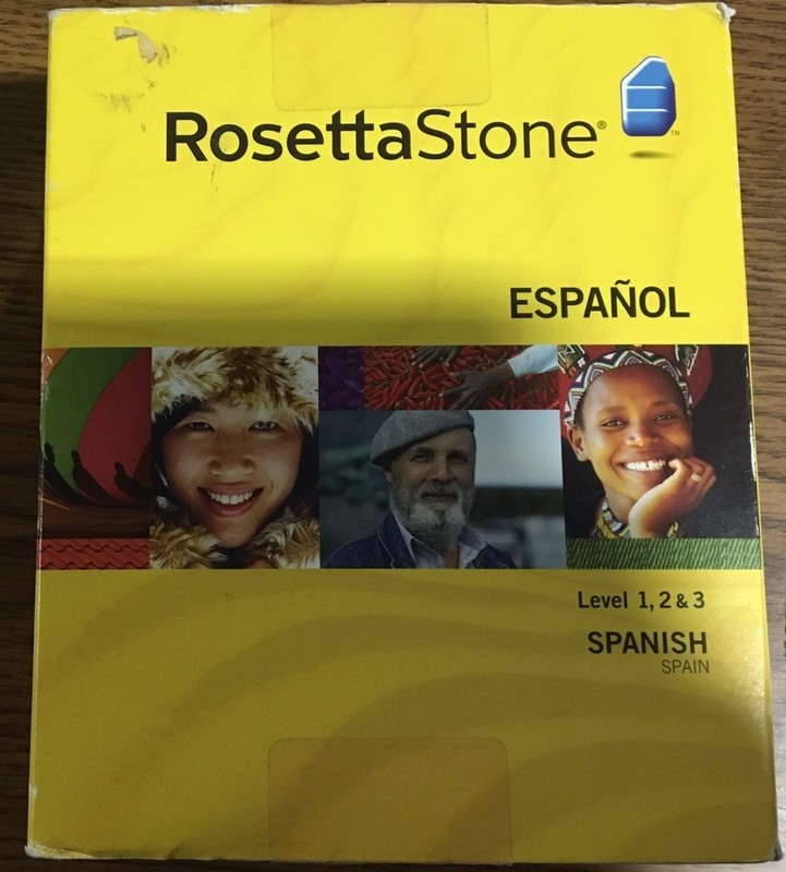 Rosetta Stone Spanish Levels 1-3 B1R6