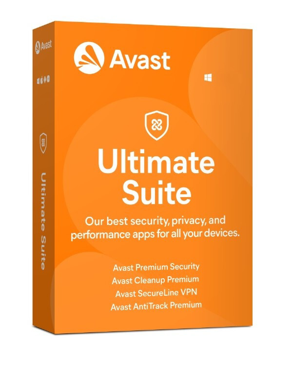 Avast Ultimate 2026 1 PC 3 Year | Full Version/Upgrade Antivirus NEW avast! 2027