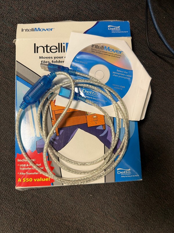 IntelliMover Detto Technologies 2003 - Moves Files to Another PC gallery