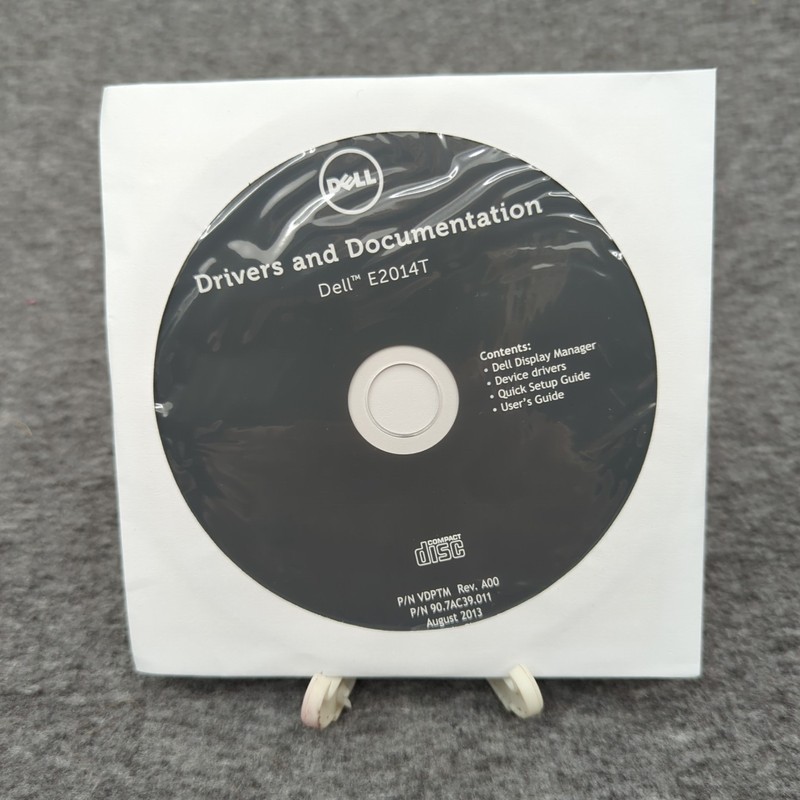 Dell E2014T Driver and Documentation CD P/N: VDPTM New