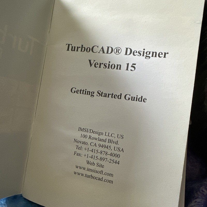 TurboCAD 15 Designer 2D DVD W/Serial # & Activation Key For Windows XP & Vista gallery
