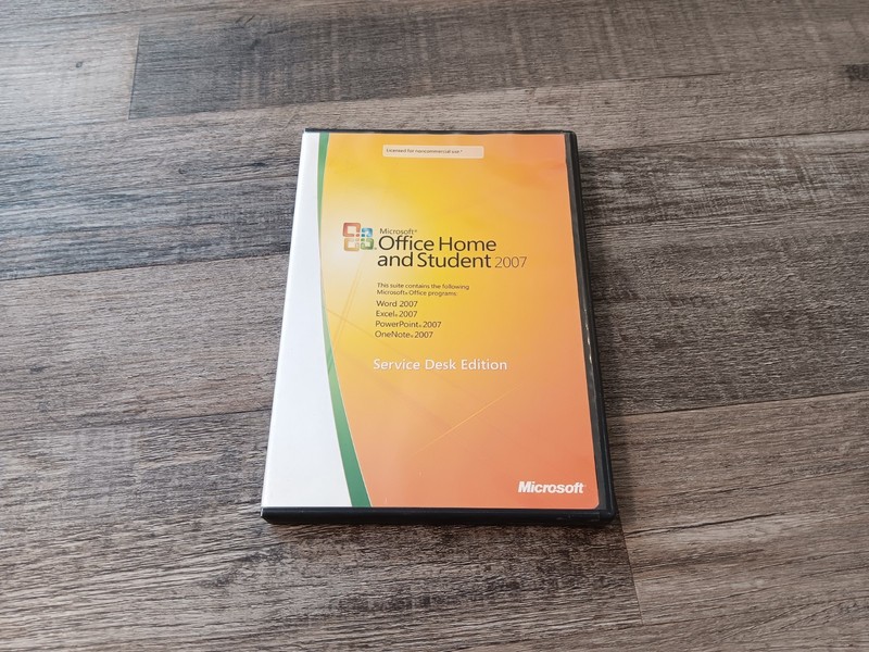 Microsoft Office Home and Student 2007 Service Desk Edition With Product Key