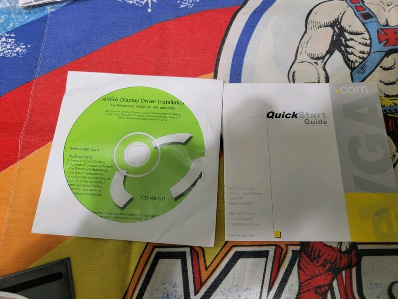 eVGA Display Driver Installation CD for Windows 95/98 NT 4.0, & 2000 ver 6.0