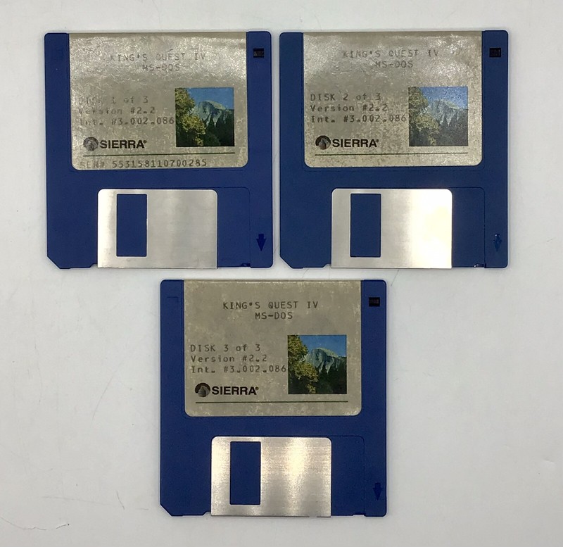 King's Quest IV 4 The Perils Of Rosella MS-DOS Adventure Witch Game '88 gallery