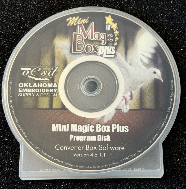 Mini Magic Box Plus Program Disc CD Rom Driver Only Version 4.6.1.1