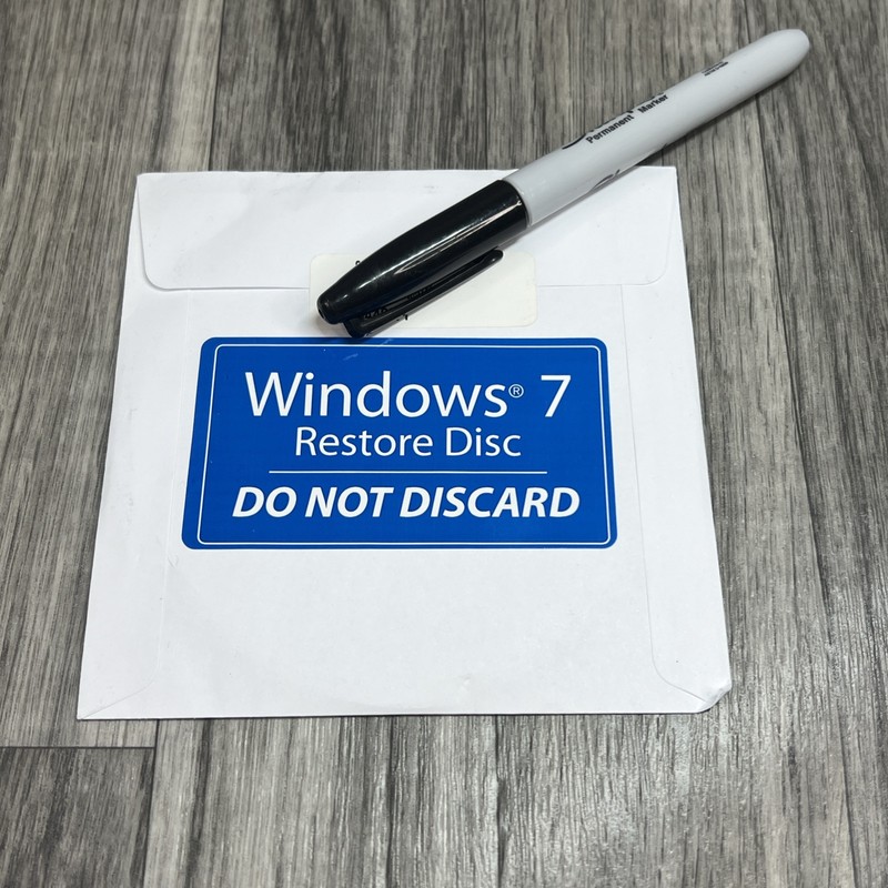 Microsoft Windows 7 Factory Restore (With User Backup) Repair Boot Disc gallery