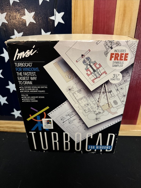 TurboCad IMSI 3D draw & Designer for IBM, Windows
