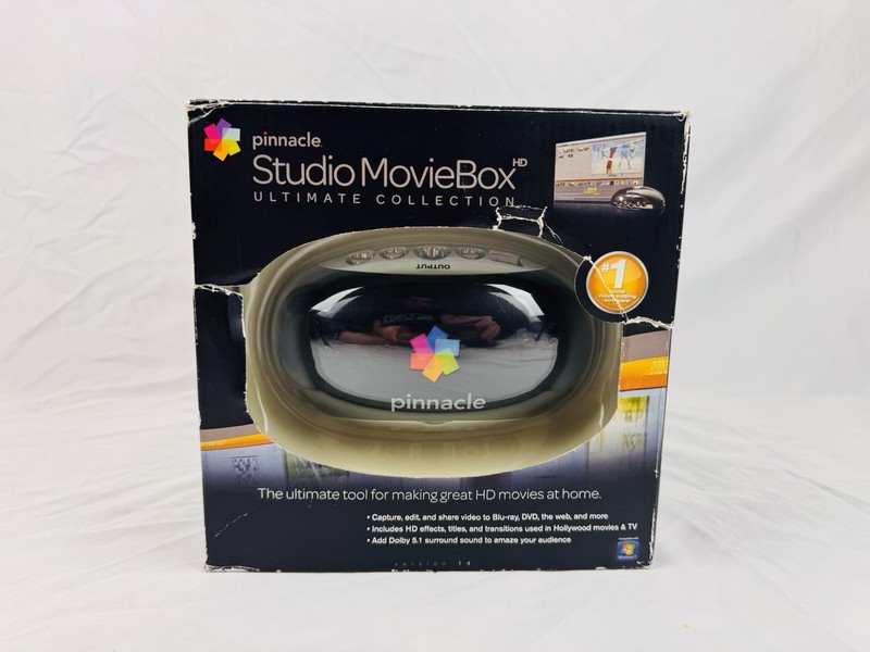 PINNACLE STUDIO MOVIEBOX HD ULTIMATE COLLECTION VIDEO EDITING KIT NEW IN BOX