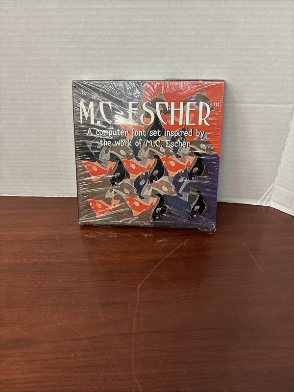M.C. Escher “Computer Font Set” - 3.5 Disk MAC gallery