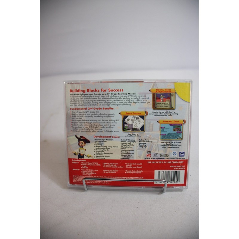 Disney Learning 2nd Grade Reading Math PC CD ROM Educational Buzz Lightyear gallery