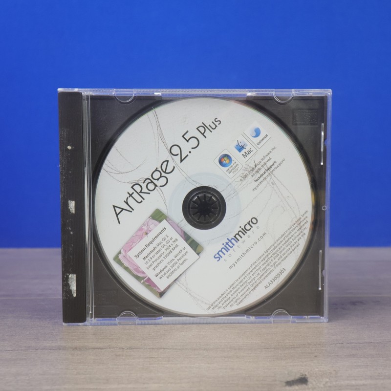 ArtRage 2.5 Plus Painting Software Mac Windows PC SmithMicro 2008 with Key