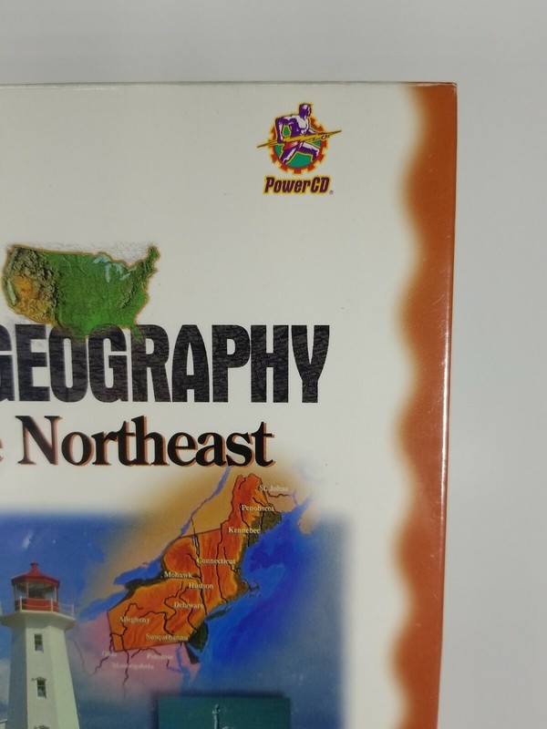 U.S. Geography: The Northeast PC Game CD-ROM Power CD ZCI Windows SEALED NEW gallery