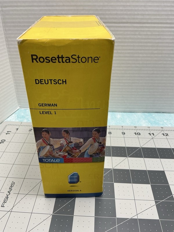 Rosetta Stone Deustch German Level 1 CD set & headphones gallery