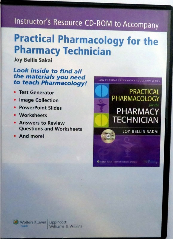 PHARMACY TECHNICIAN – 2 CD-ROMs, Separate Cases, Designed for Windows XP