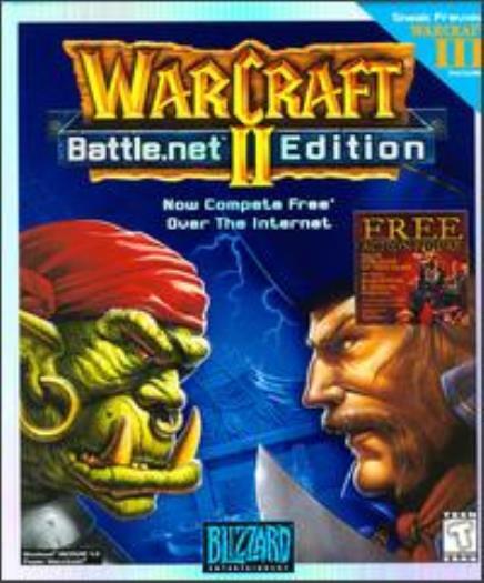 WarCraft II 2 Battle.NET Edition + Manual PC MAC CD humans vs orcs game! BIG BOX