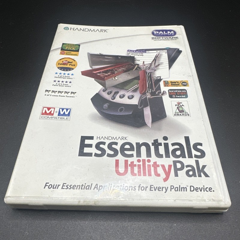 Handmark Palm Compatible Software Essentials Utility pak, Essentials Utility NOS